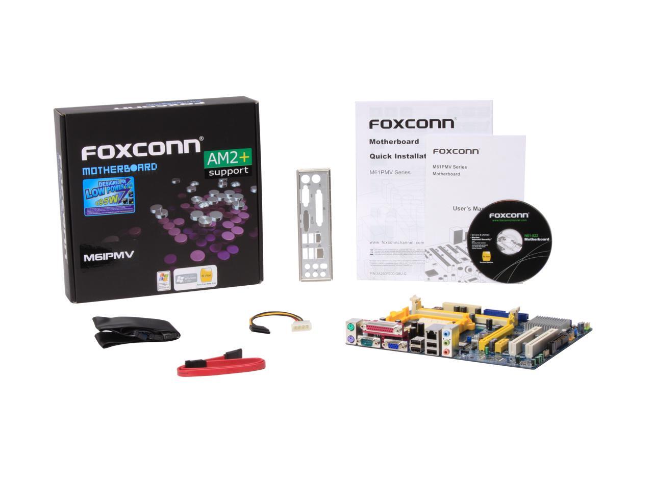 Foxconn M61PMV AM2+/AM2 Micro ATX AMD Motherboard - Newegg.com