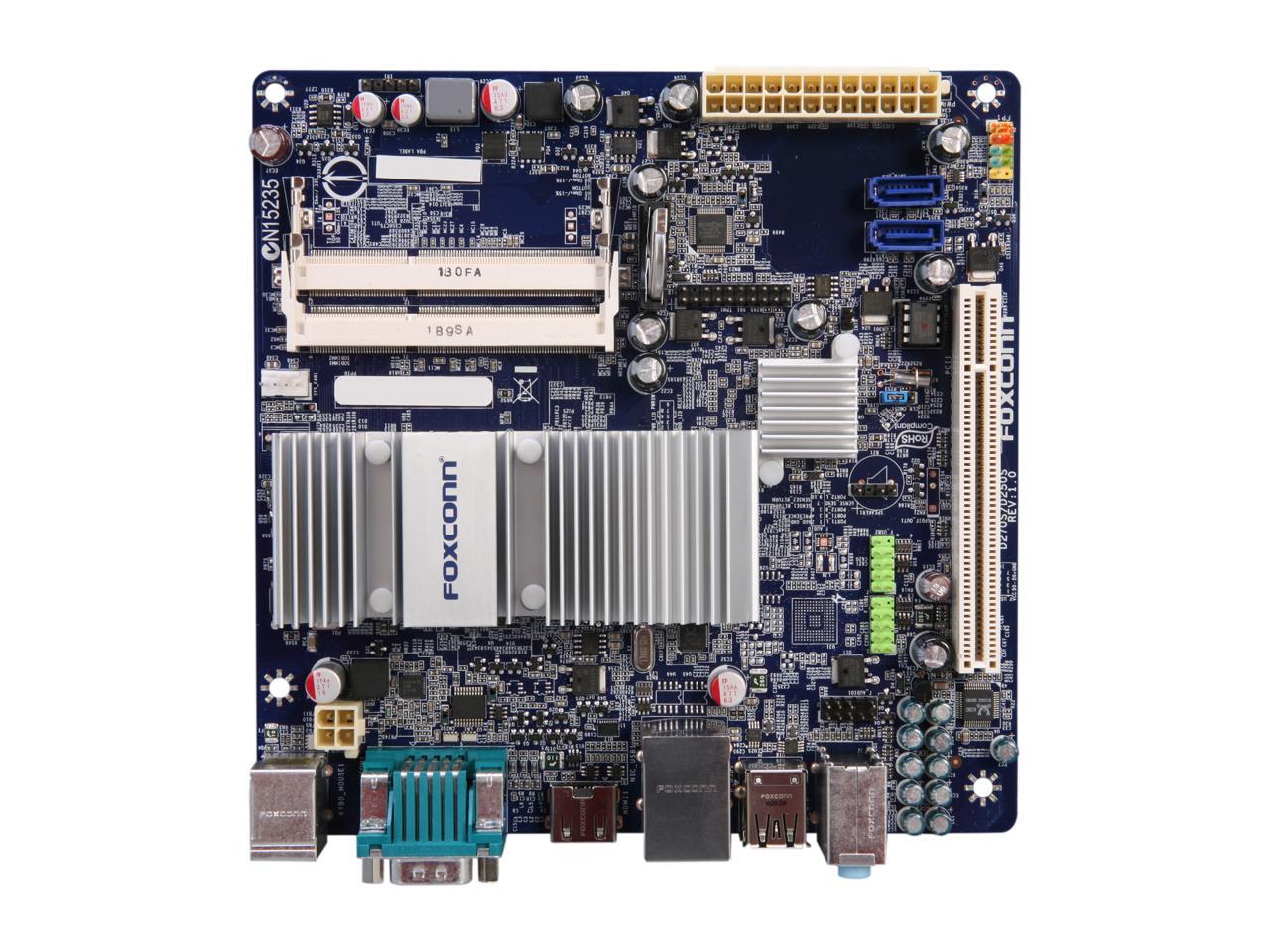Foxconn D250S Intel Atom D2500 Mini ITX Motherboard / CPU Combo