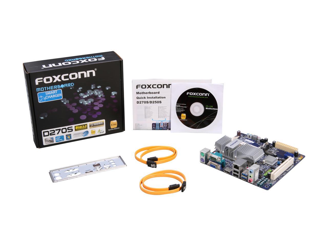 Foxconn D270S Intel Atom D2700 Mini ITX Motherboard / CPU Combo Newegg.ca