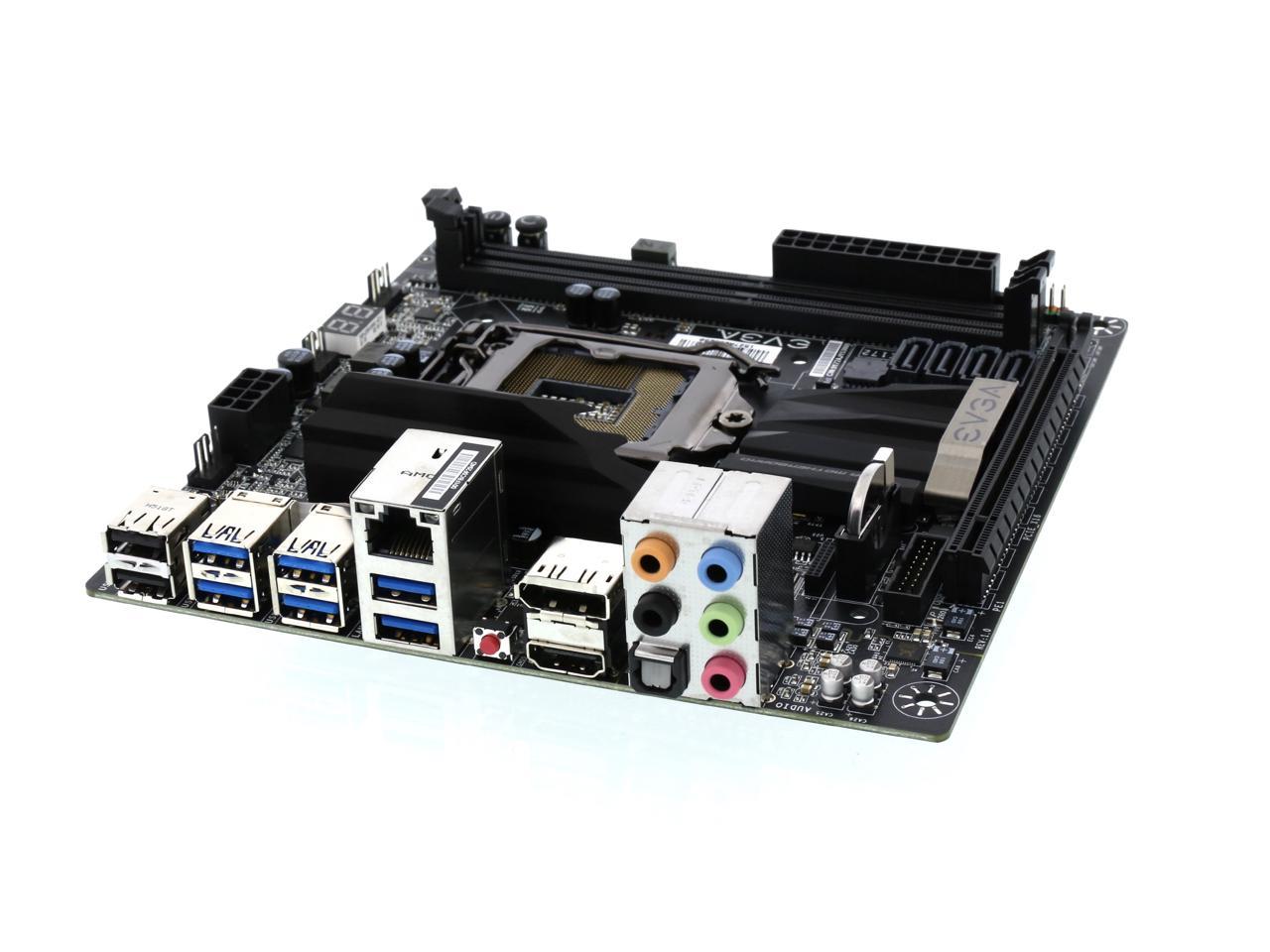 Evga Z170 Stinger 111 Ss E172 Kr Lga 1151 Mini Itx Intel Motherboard Newegg Com