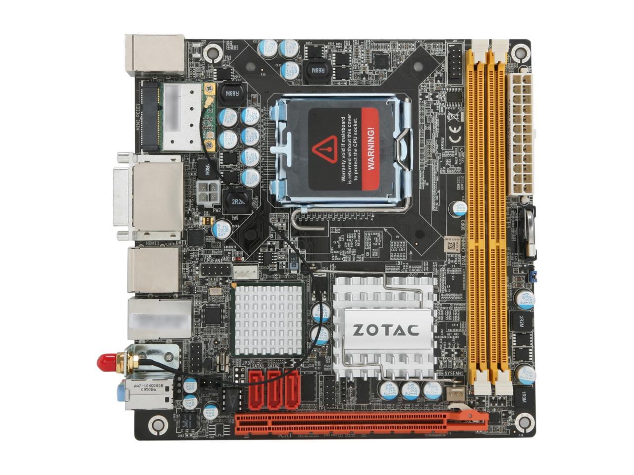 ZOTAC G41ITX-B-E LGA 775 Mini ITX Intel Motherboard - Newegg.com