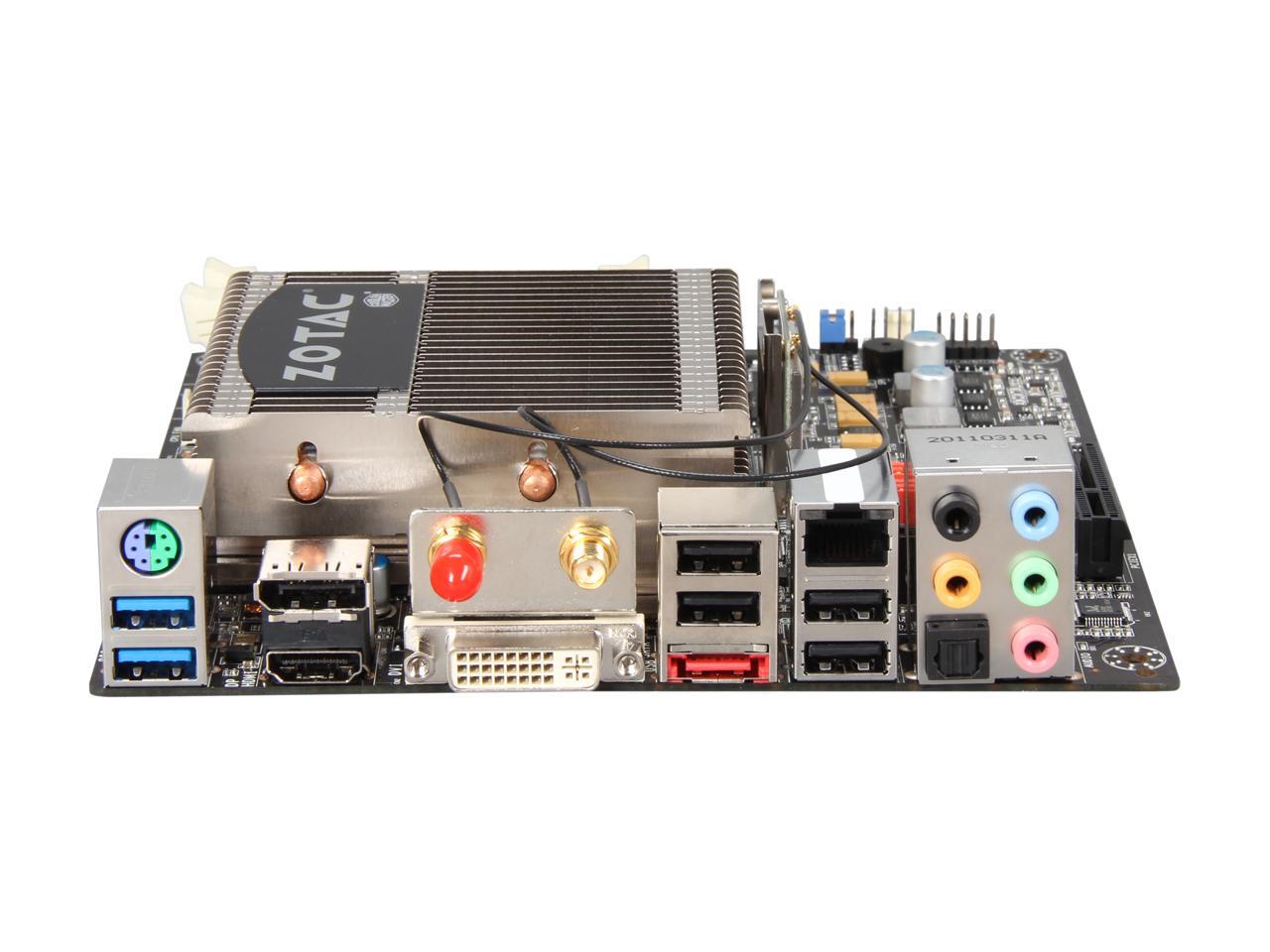 ZOTAC FUSION350AE AMD E350 APU (1.6GHz, DualCore) Mini ITX Motherboard / CPU Combo