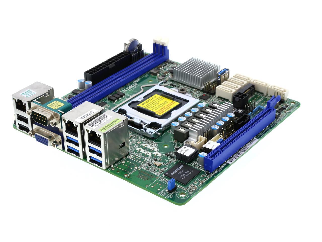 ASRock Rack E3C236D2I Mini ITX Server Motherboard LGA 1151 Intel C236