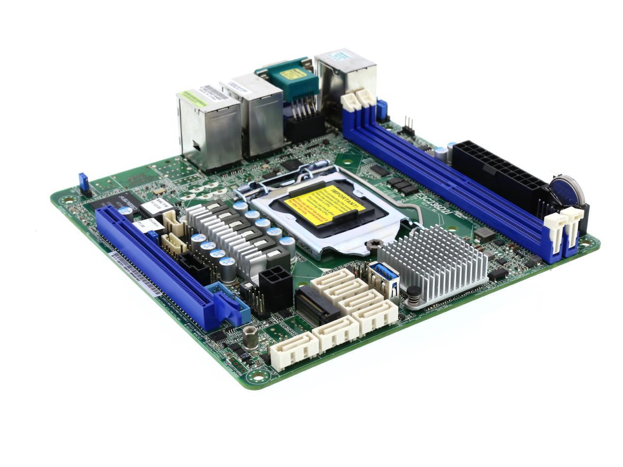 ASRock Rack E3C236D2I Mini ITX Server Motherboard LGA 1151 Intel C236