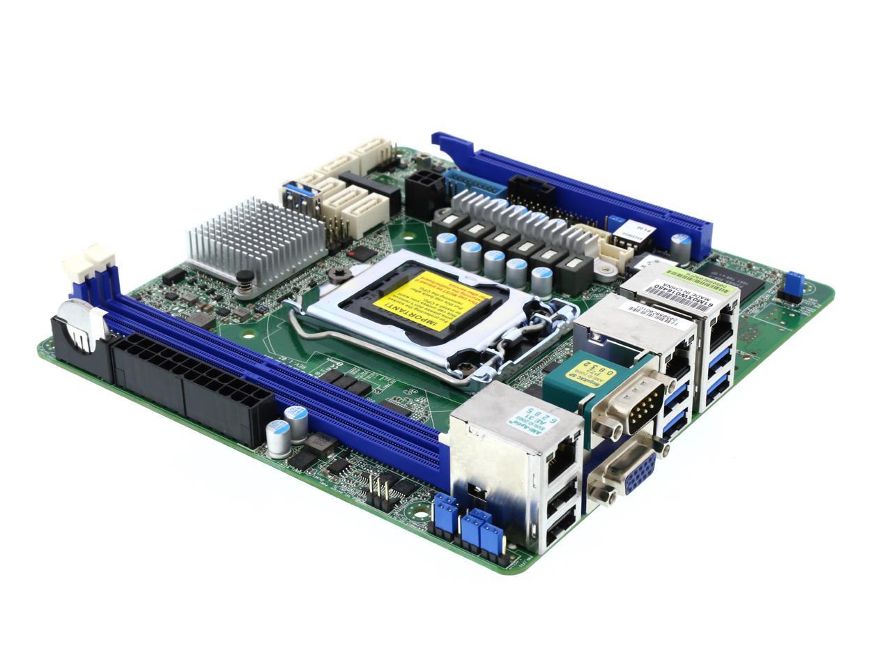 ASRock Rack E3C236D2I Mini ITX Server Motherboard LGA 1151 Intel 