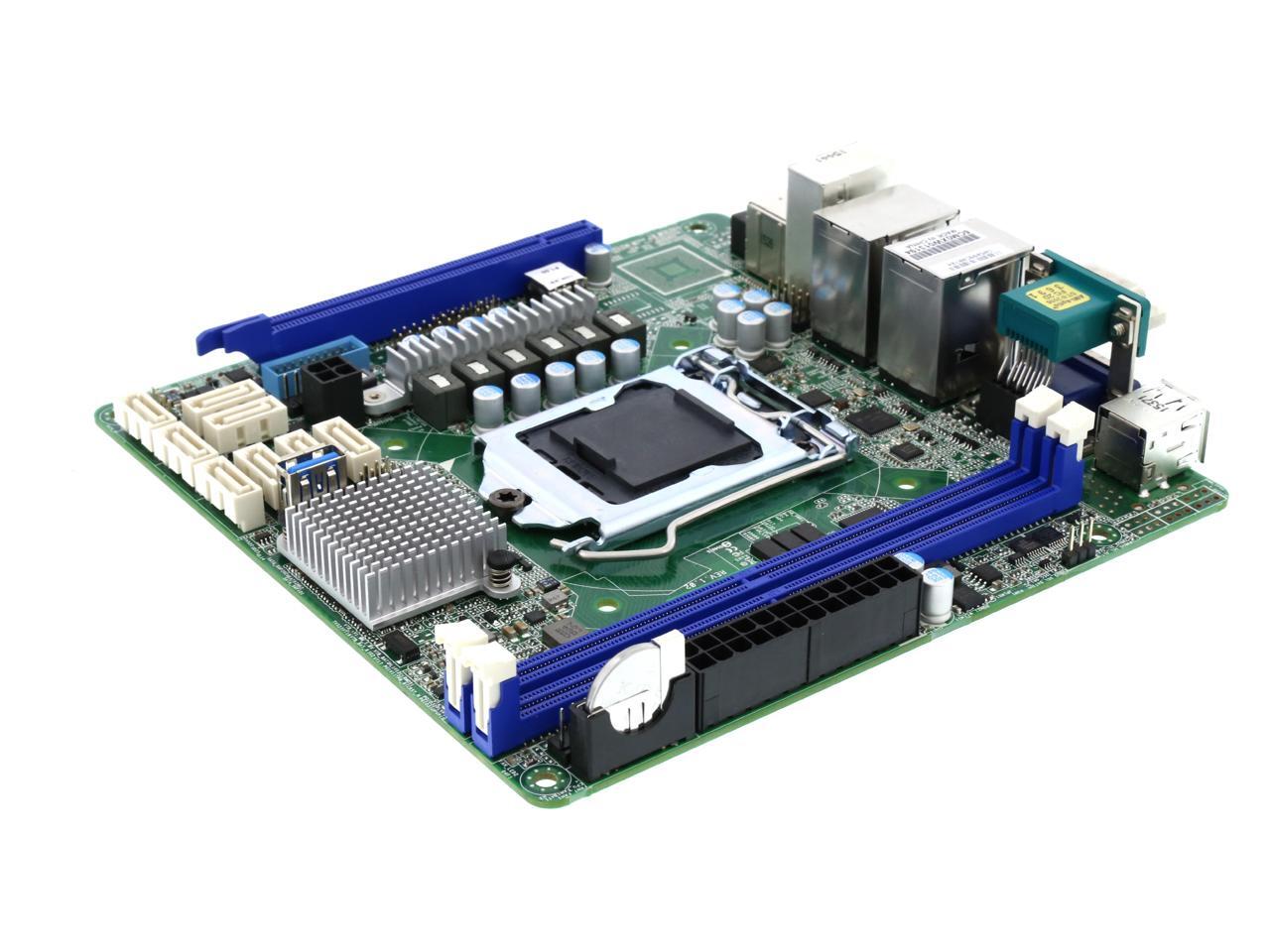 ASRock Rack C236 WSI Mini ITX Server Motherboard LGA 1151 Intel C236 ...