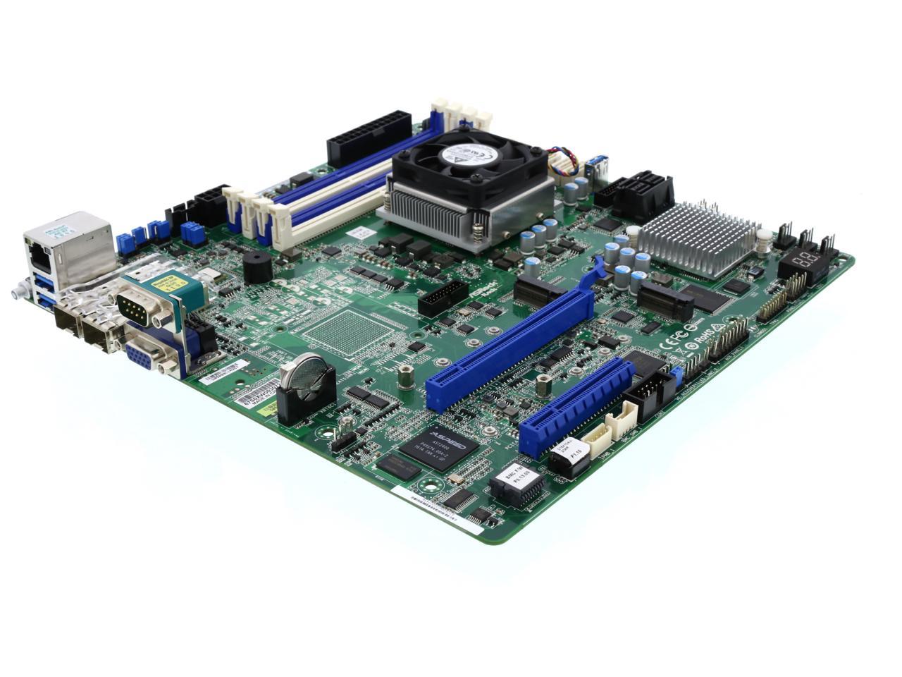 Asrock Rack D1541D4U-2O8R Server Motherboard Intel Xeon D1541 SFP DDR4 ECC  DIMM