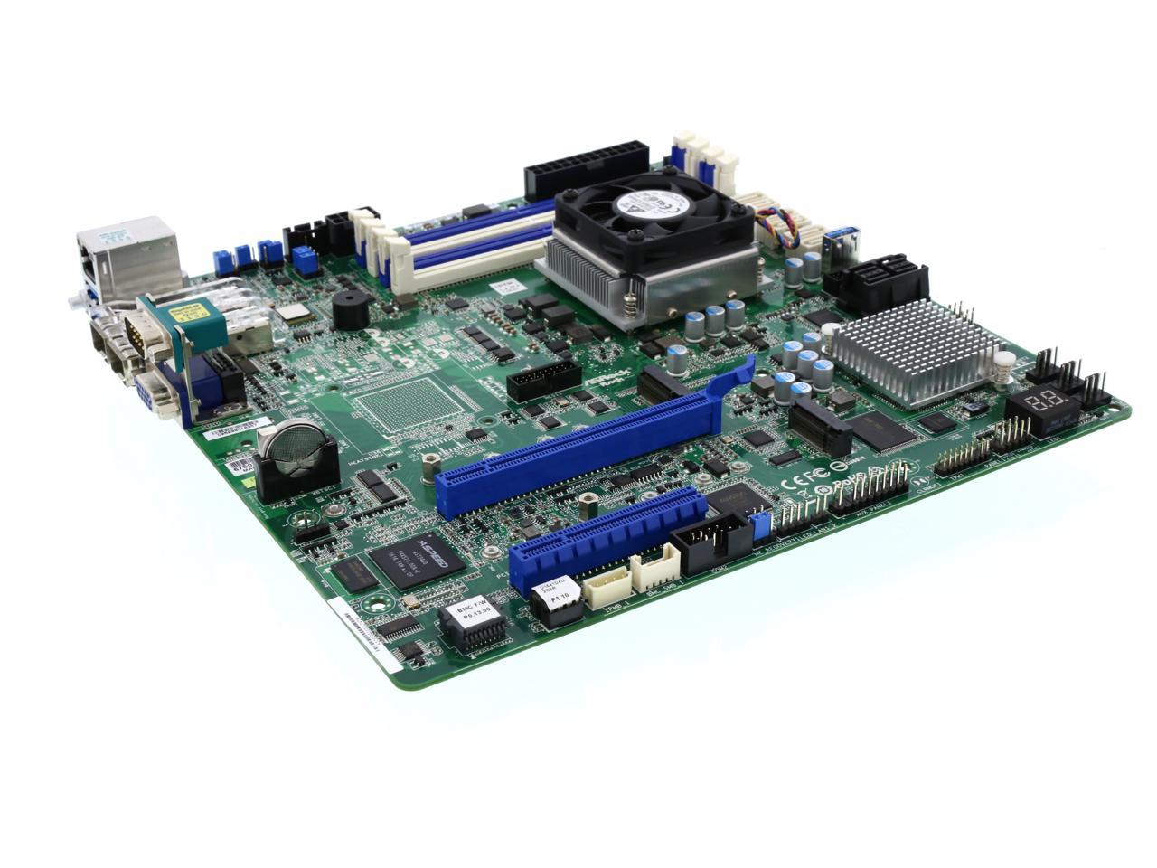 Asrock Rack D1541D4U-2O8R Server Motherboard Intel Xeon D1541 SFP DDR4 ...