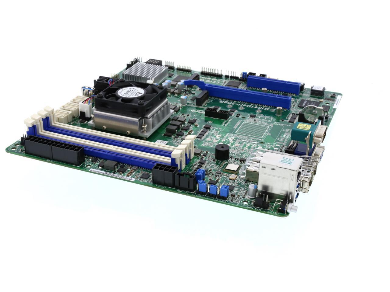 Asrock Rack D1541D4U-2O8R Server Motherboard Intel Xeon D1541 SFP 