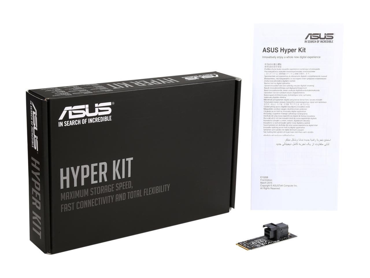 ASUS Model Hyper Kit Expansion Card M.2 TO MINI SAS HD ADAPTER