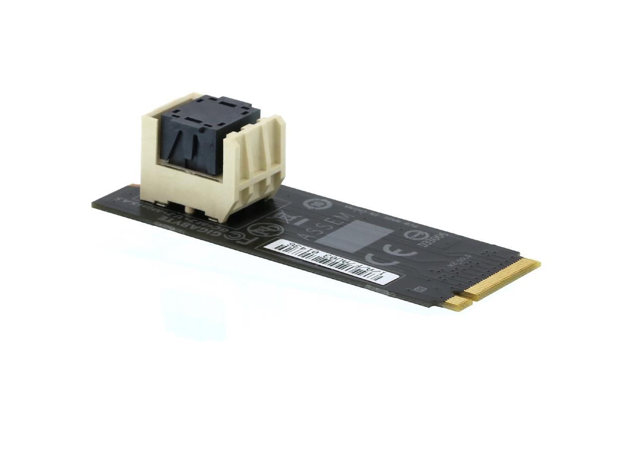 GIGABYTE Model GCM2U2MiniSAS M.2 to U.2MiniSAS Addin Card