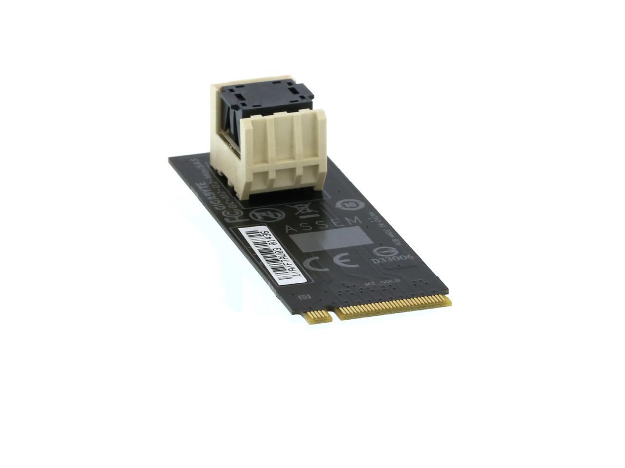 GIGABYTE Model GC M2 U2 MiniSAS M 2 To U 2 Mini SAS Add in Card gigabyte-model-gc-m2-u2-minisas-m-2-to-u-2-mini-sas-add-in-card