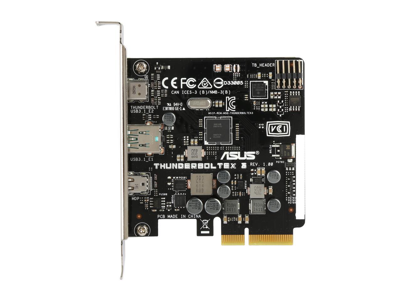 ASUS Model ThunderboltEX 3 Expansion Card for Motherboards Newegg.ca
