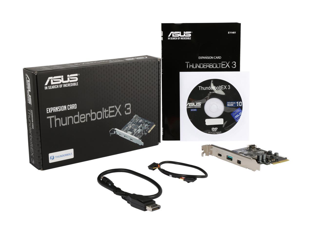 Asus thunderboltex 3 tr совместимость