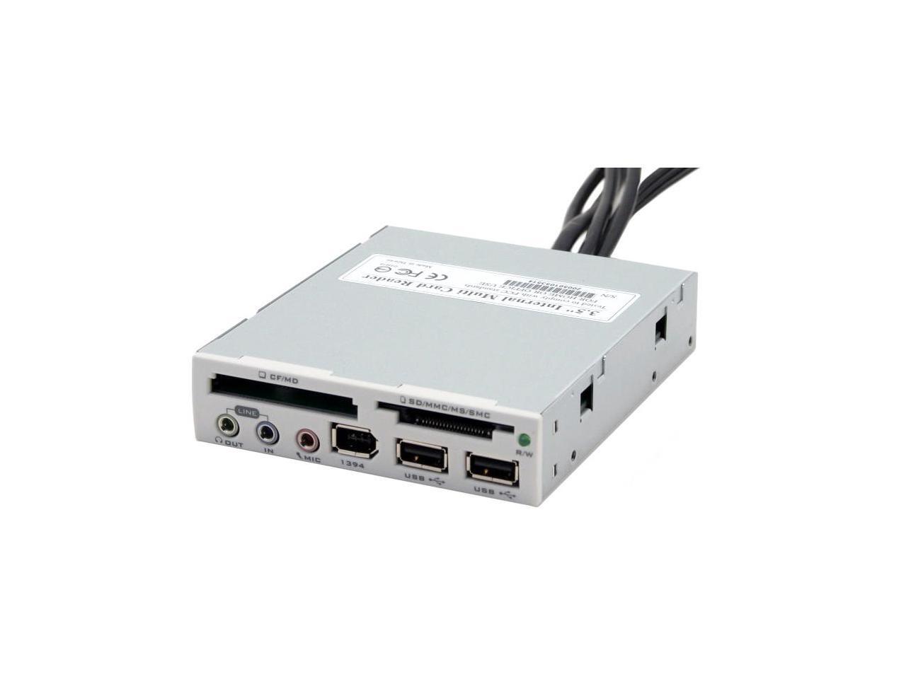 Koutech IOFPM420 4in1 IEEE 1394 & USB 2.0 3.5" Internal Multi I/O