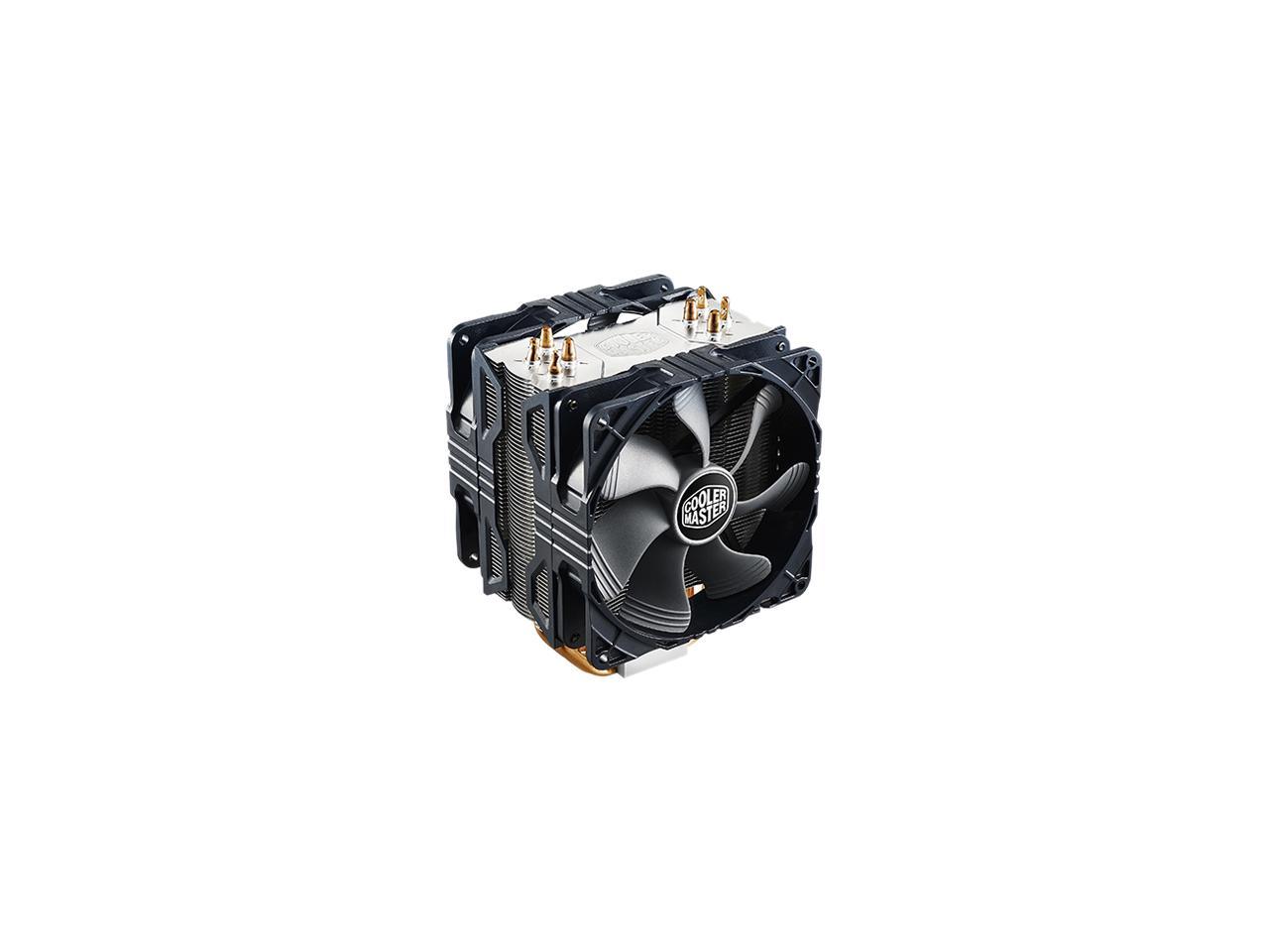 Cooler Master Hyper 212x Cpu Cooler With Dual 1mm Fans Newegg Com