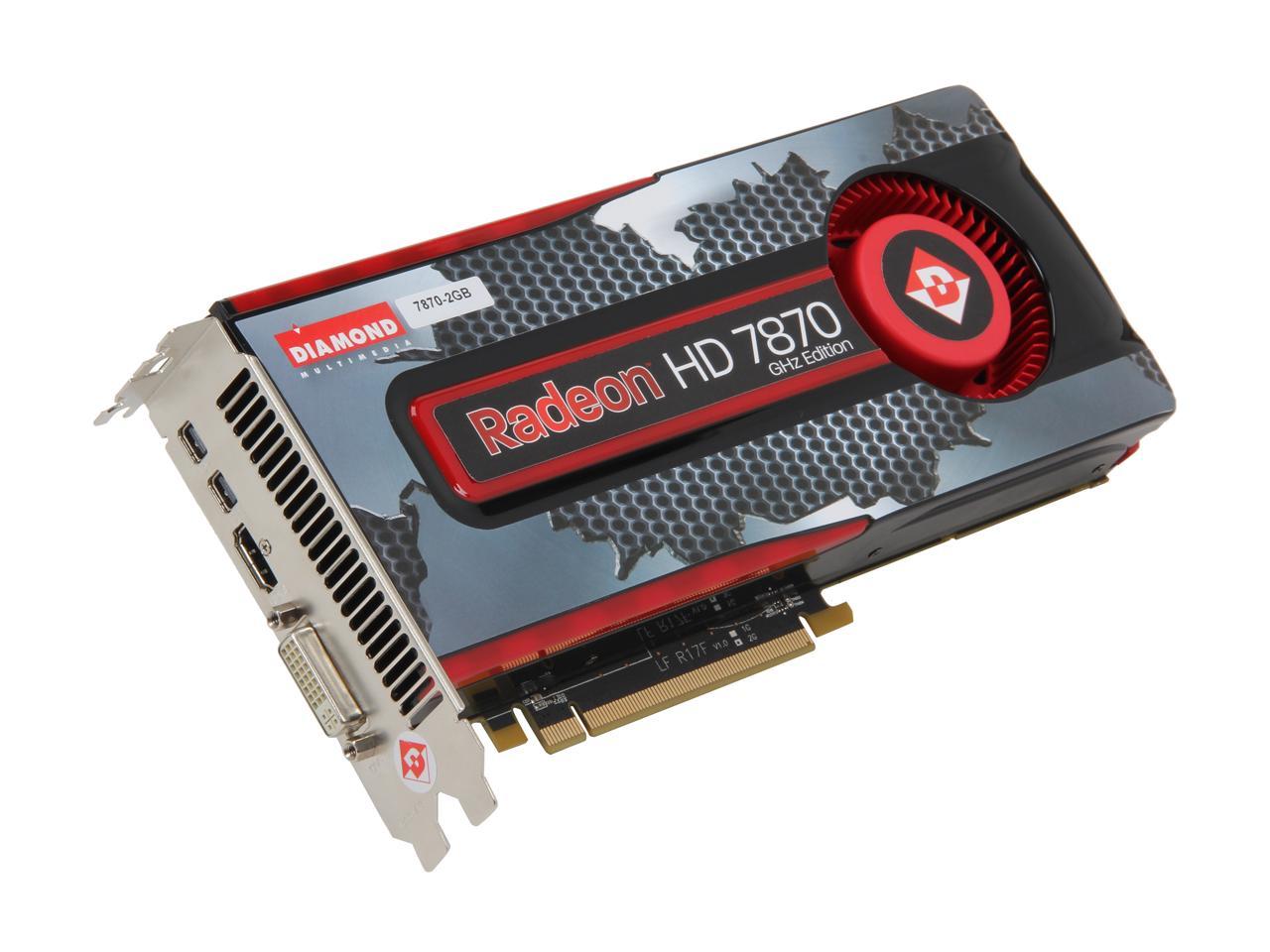 Diamond Radeon Hd 7870 Ghz Edition Video Card 7870pe52g Newegg Com