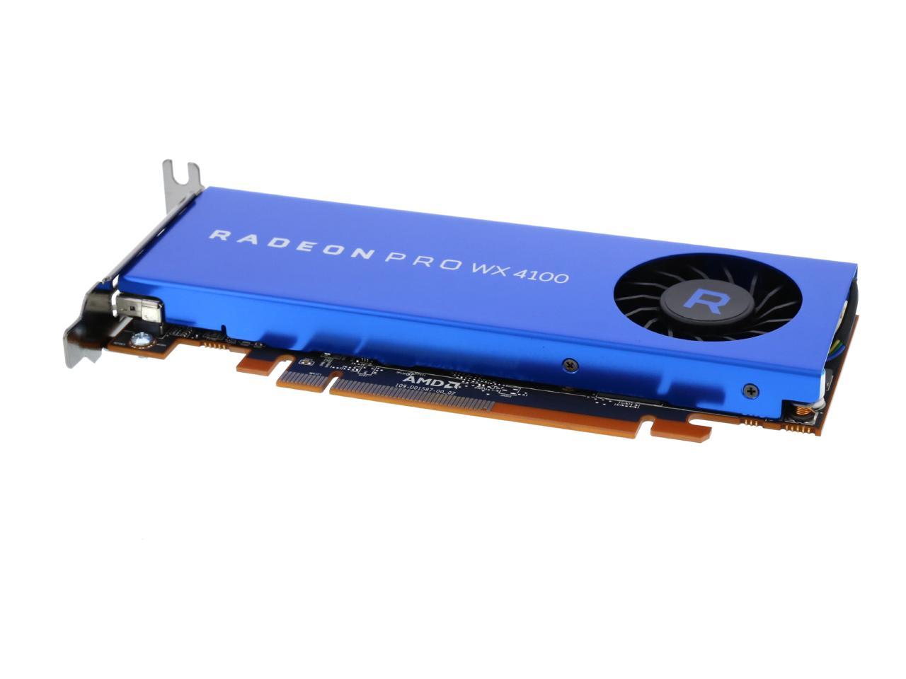 Radeon Pro WX 4100 100-506008 4GB 128-bit GDDR5 Low Profile Workstation ...