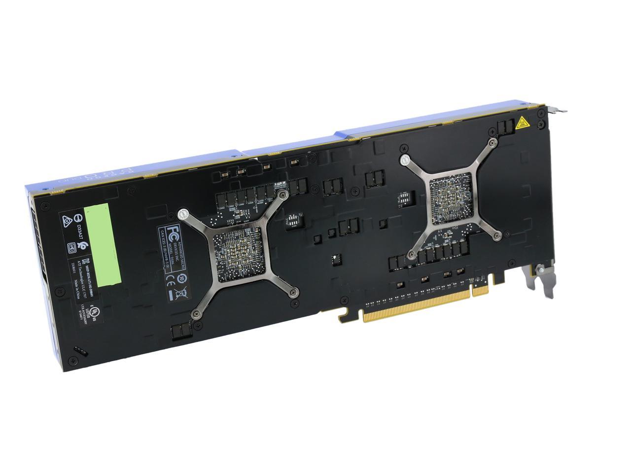 Radeon Pro Duo 100-506048 32GB (16GB per GPU) GDDR5 