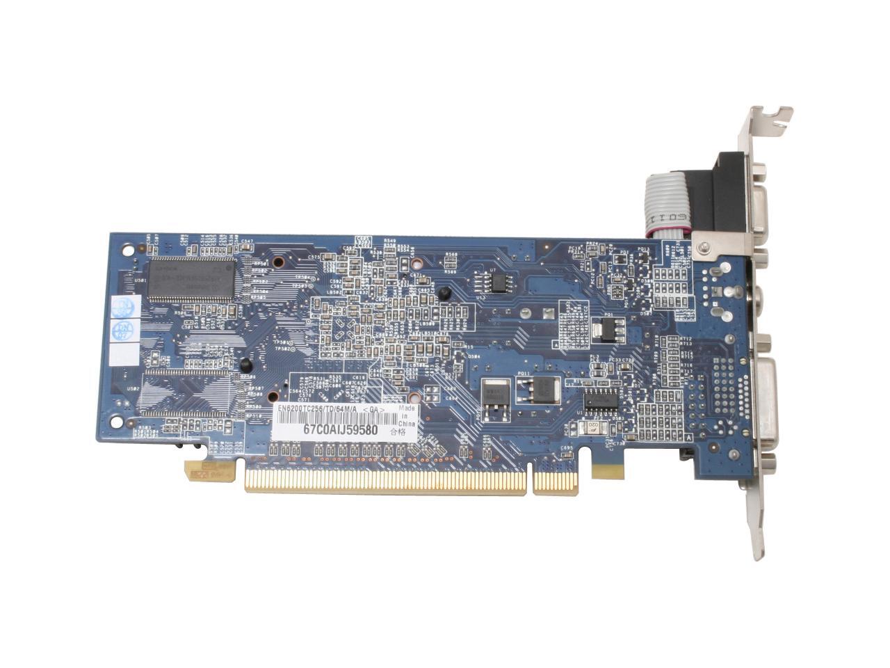 ASUS GeForce 6200TC Video Card EN6200TC256/TD/64M - Newegg.com