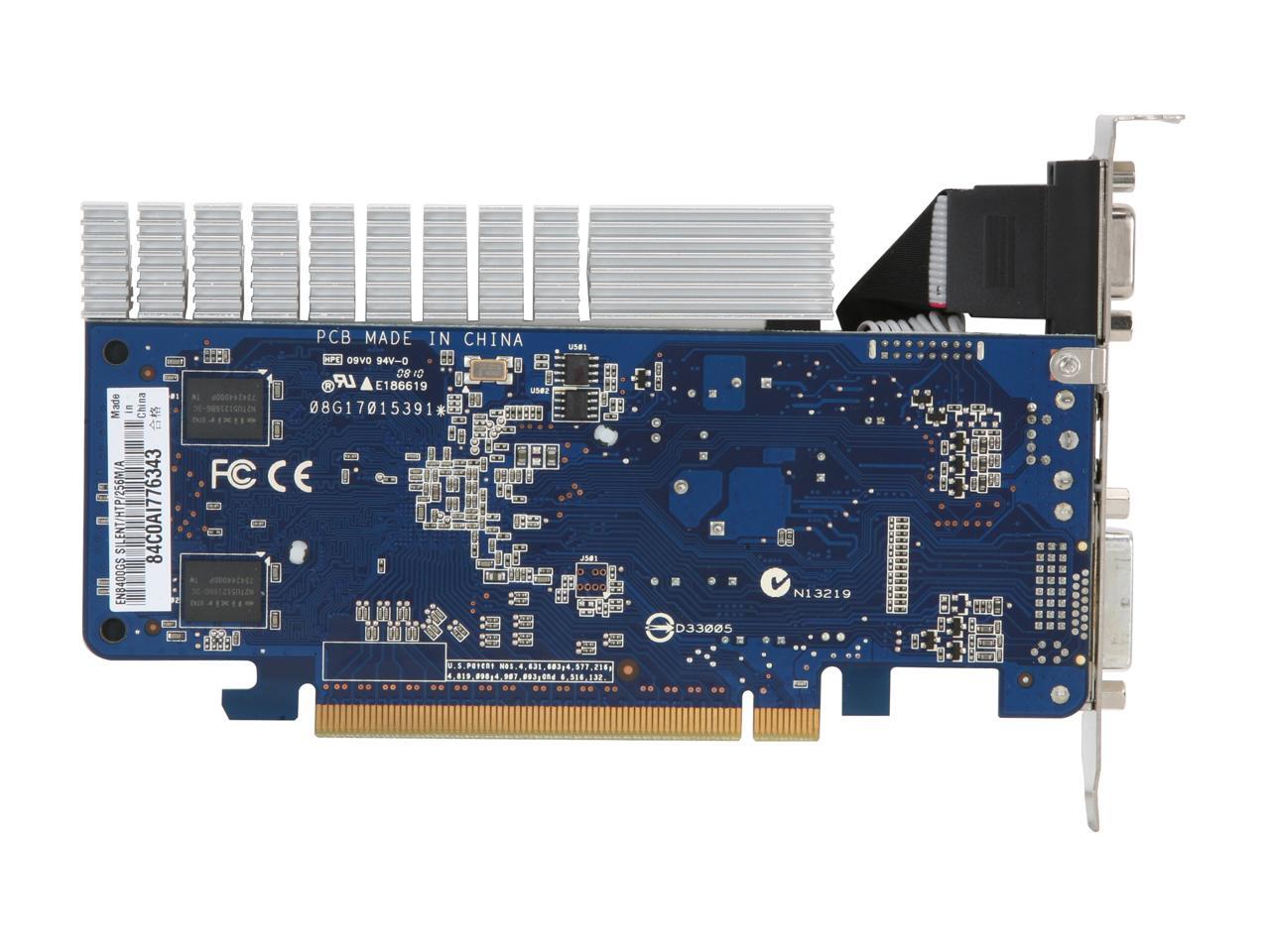 ASUS GeForce 8400 GS Video Card EN8400GS SILENT/HTP/256M Newegg.ca