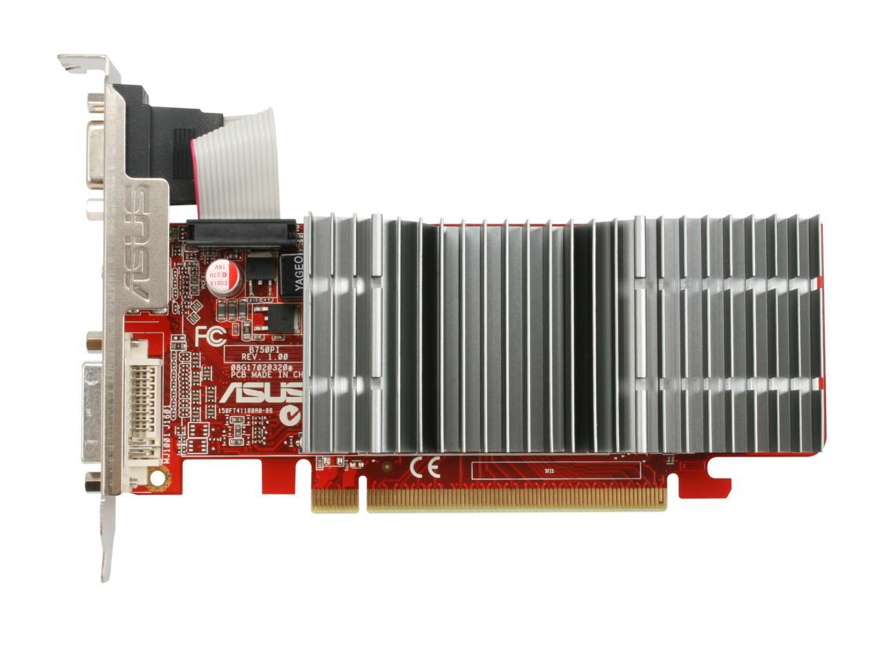 ASUS Radeon HD 4350 Video Card EAH4350 SILENT/DI/512MD2 