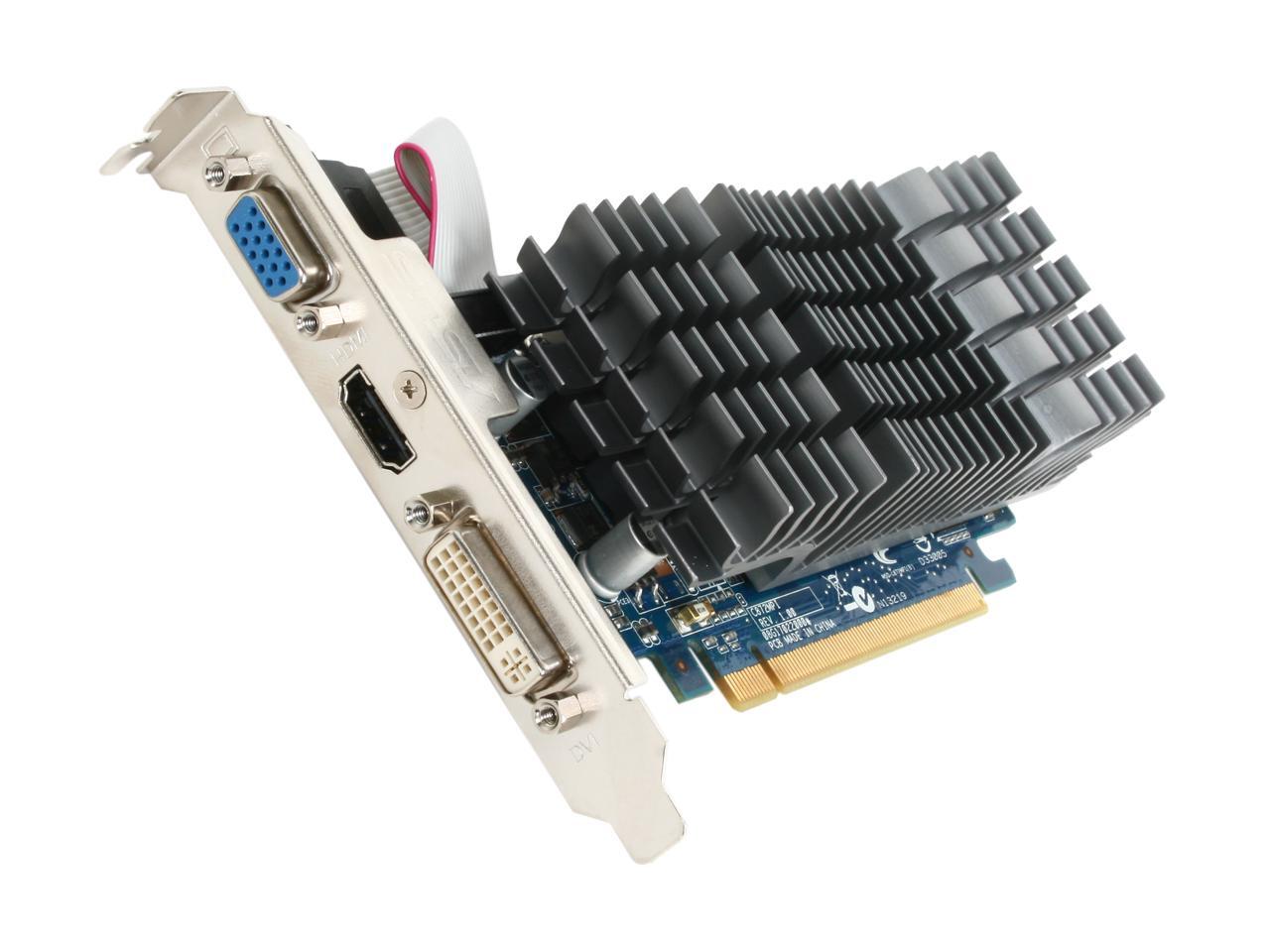 ASUS GeForce 210 Video Card EN210 SILENT/DI/1GD3/V2(LP) Newegg.ca