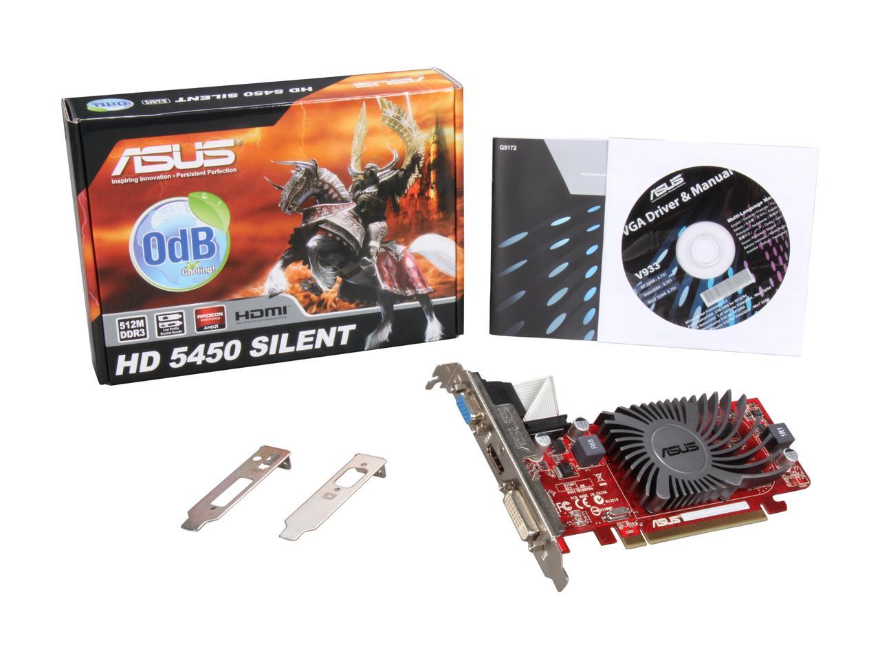 Asus hd 5450 обзор