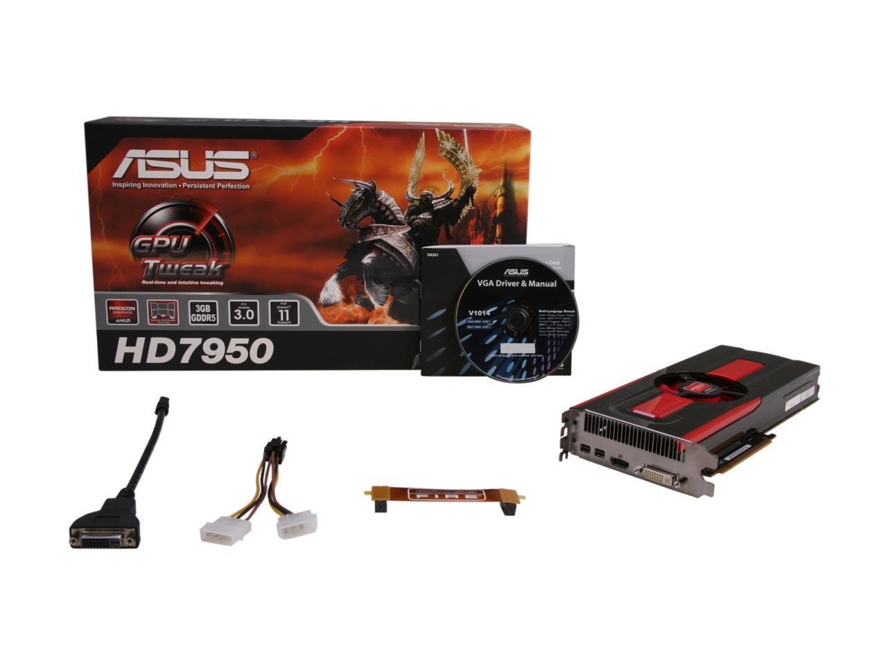 Разгон hd 7950 asus