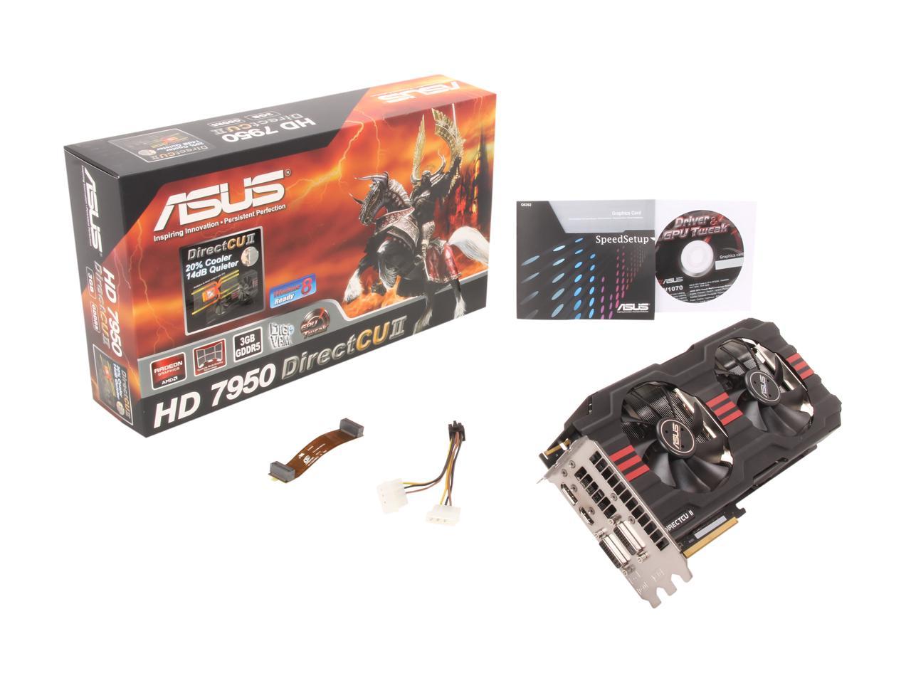 Разгон hd 7950 asus