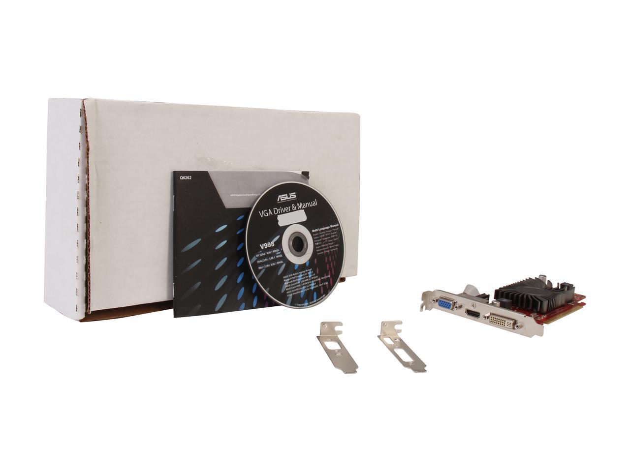 Refurbished: ASUS Radeon HD 5450 Video Card EAH5450 SILENT/DI/1GD3(LP ...