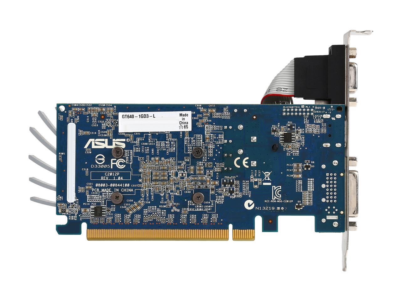 Refurbished Asus Geforce Gt 640 Video Card Gt640 1gd3 L 4848