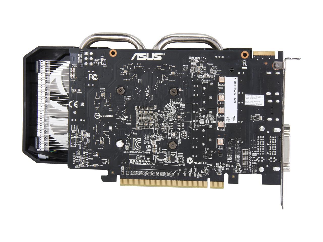 Asus r7 260x разгон