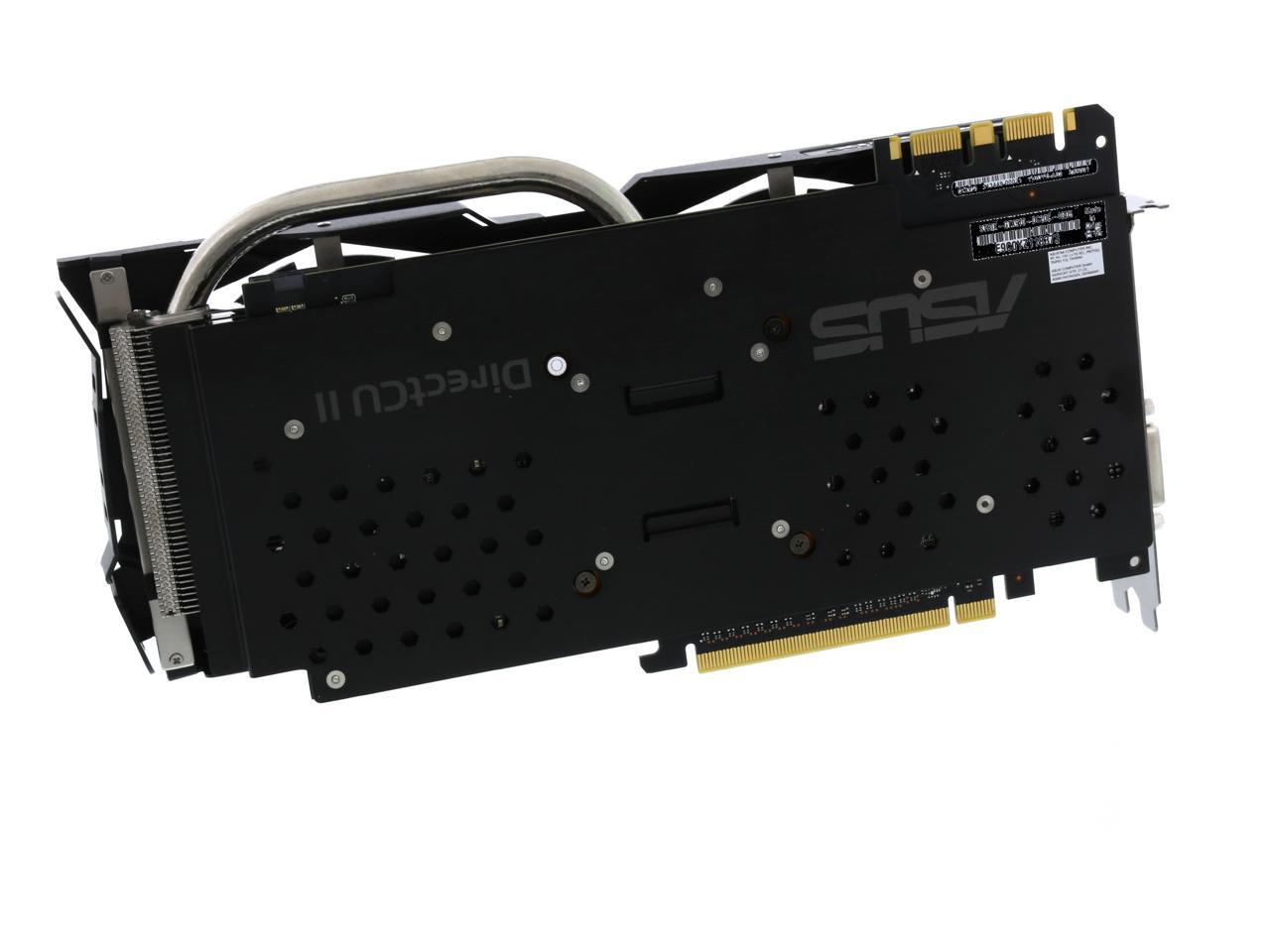 ASUS GeForce GTX 970 4GB GDDR5 PCI Express 3.0 SLI Support G-SYNC Support  Video Card STRIX-GTX970-DC2OC-4GD5