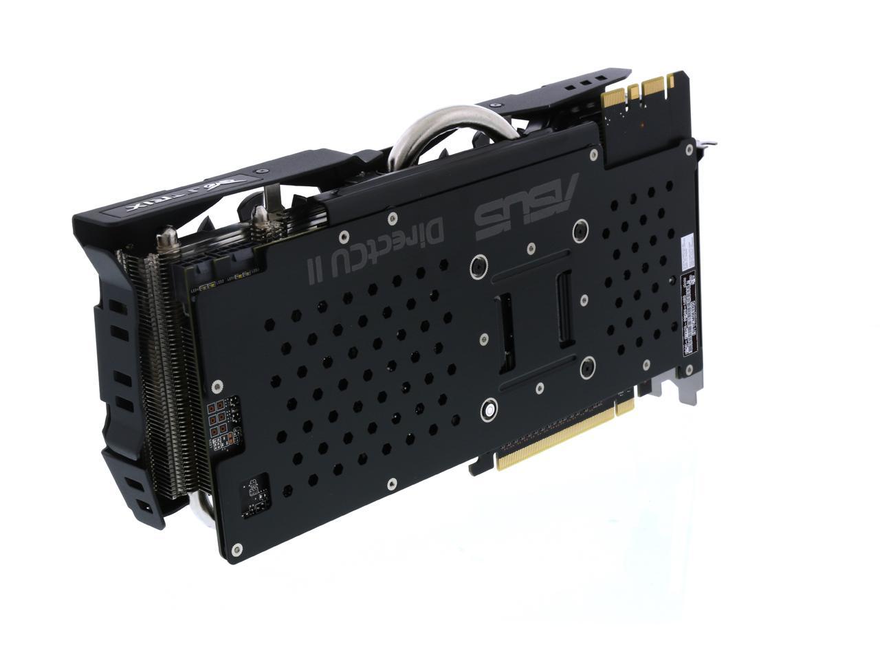 ASUS GeForce GTX 980 4GB GDDR5 PCI Express 3.0 SLI Support Video Card  STRIX-GTX980-DC2OC-4GD5