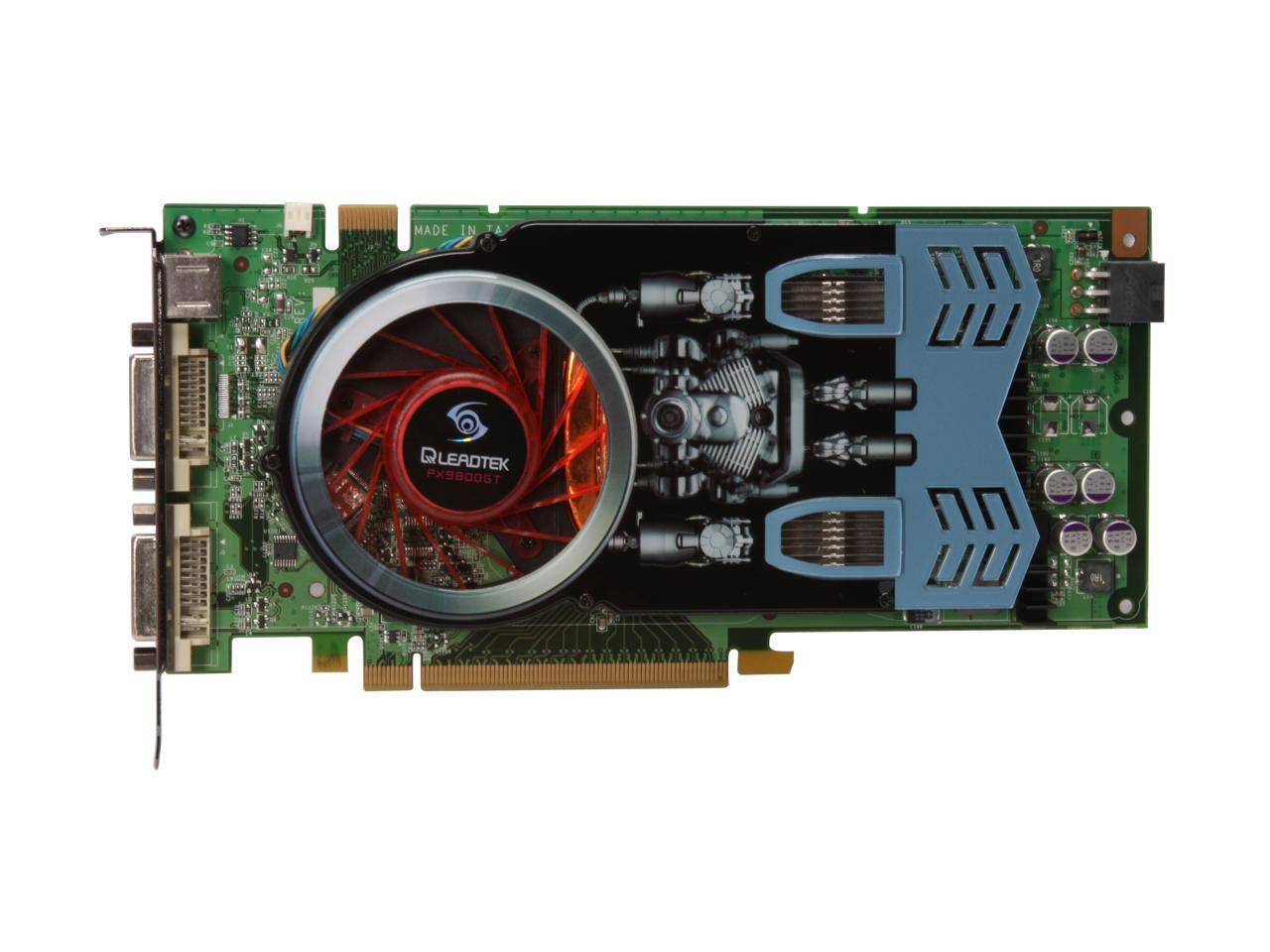 Leadtek GeForce 9800 GT Video Card PX9800GT - Newegg.com
