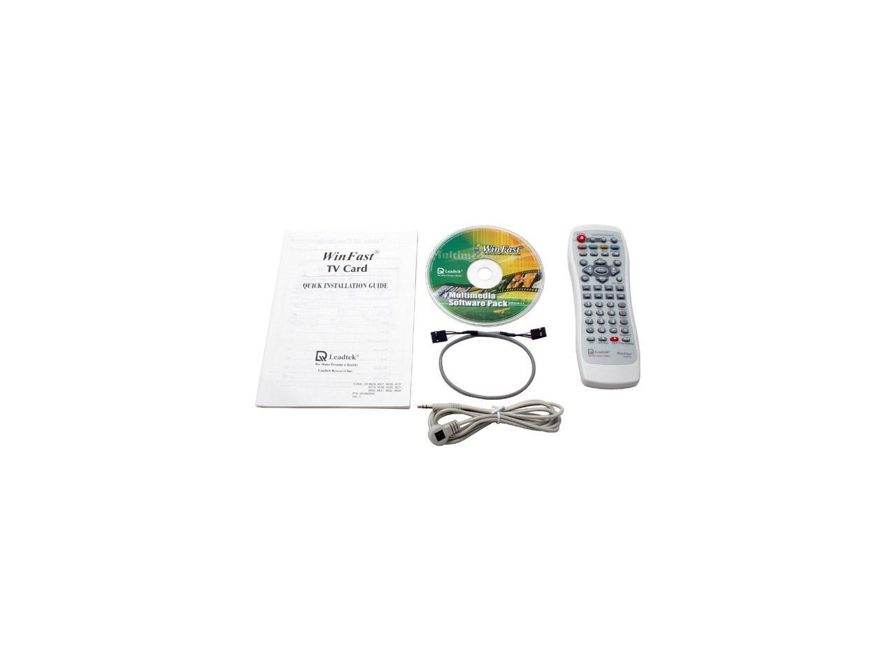 Leadtek TV2000XP RM Tuner Card with Remote Control
