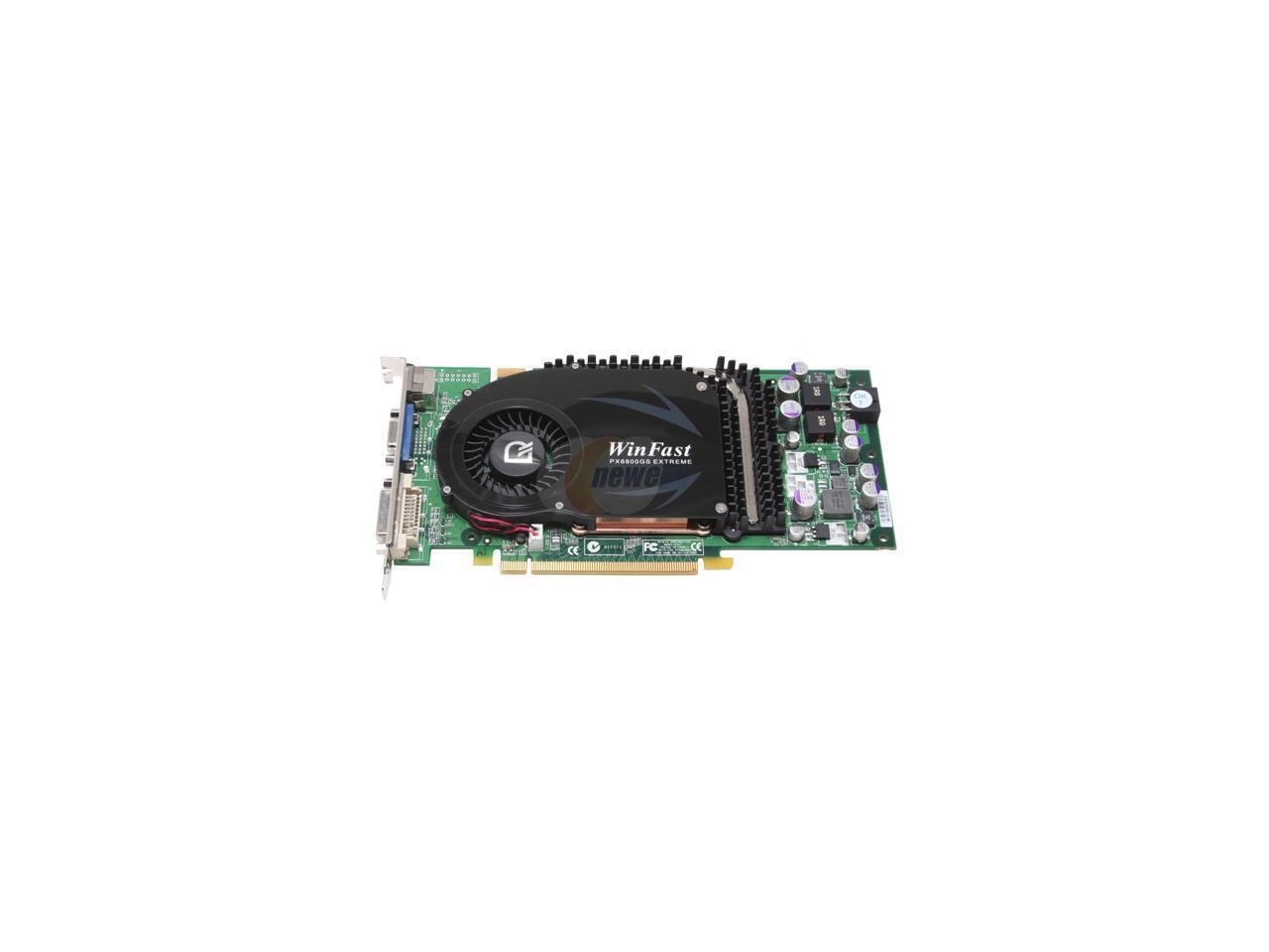 Carte Graphique Leadtek Winfast GeForce 6800 GS 256 Mo – PCI-E – Occasion Testée