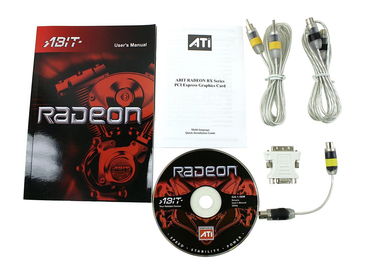 ABIT Radeon X600PRO Video Card RX600PRO-128 PCIE - Newegg.com