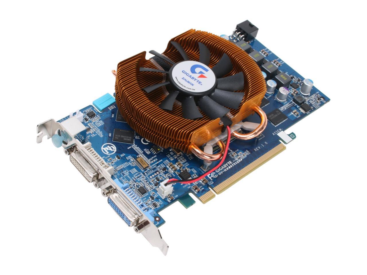 GIGABYTE GeForce 8800 GT Video Card GV-NX88T512HPV1 - Newegg.com