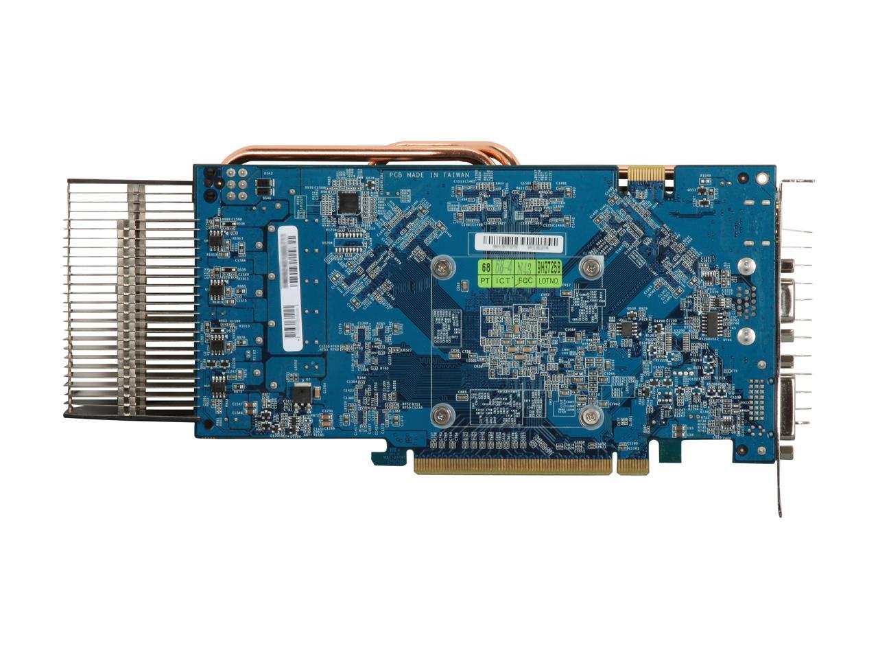 GIGABYTE GV-N98TSL-1GI GeForce 9800 GT 1GB Silent Cell 256-bit GDDR3 ...