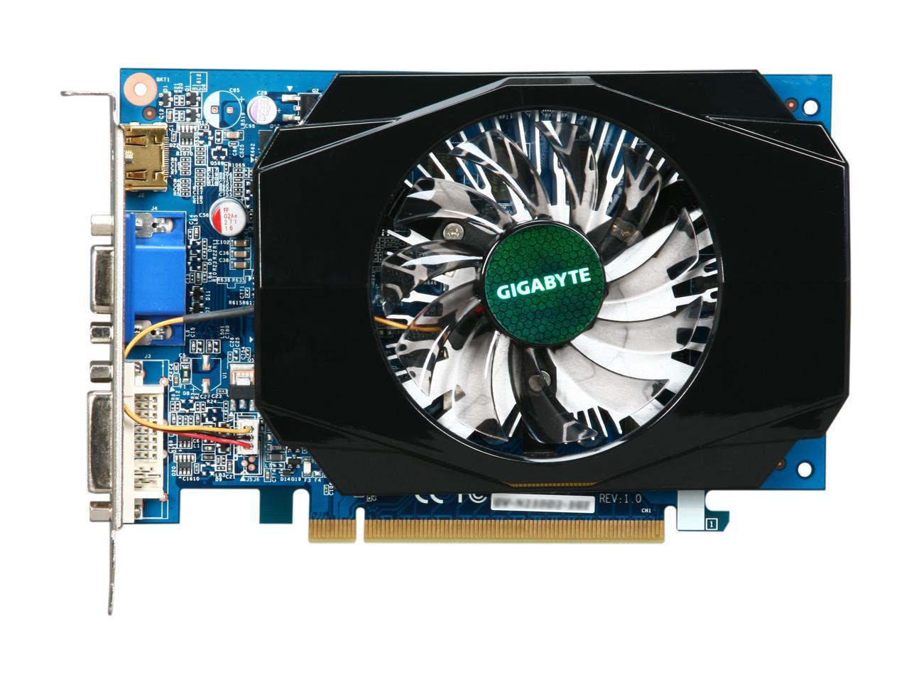 GIGABYTE GeForce 210 Video Card GV-N210D2-1GI - Newegg.com