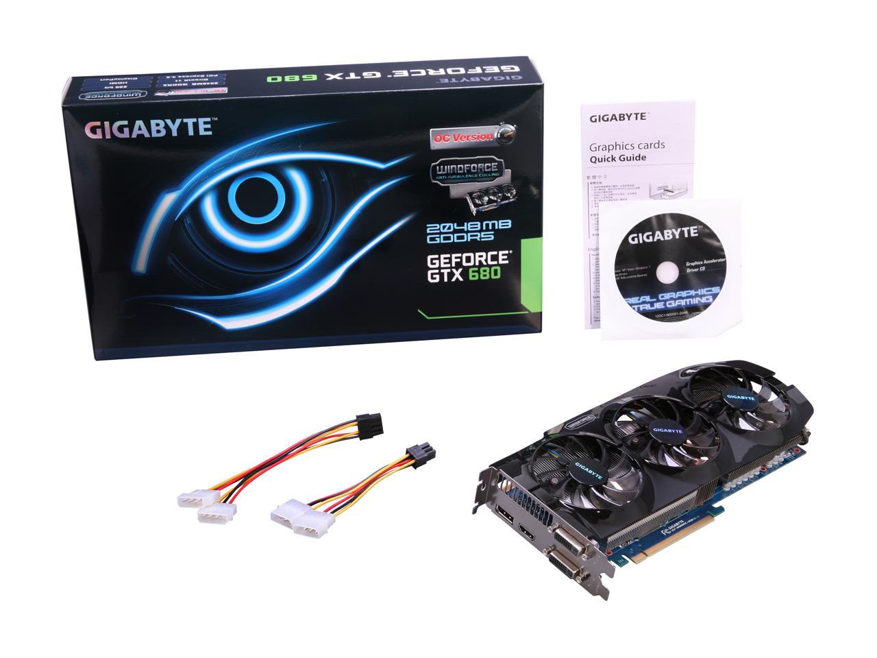 Gtx 680 gigabyte разгон