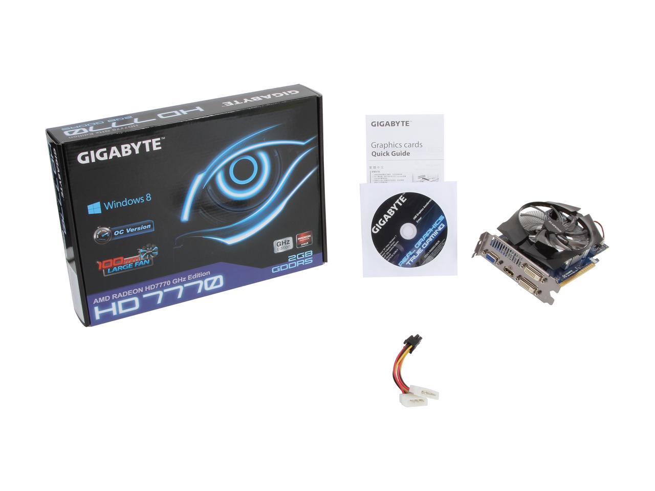 Gigabyte hd 7770 2gb обзор