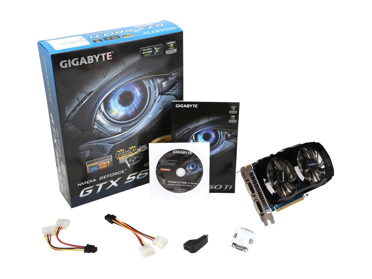 Gigabyte gtx 560 ti обзор