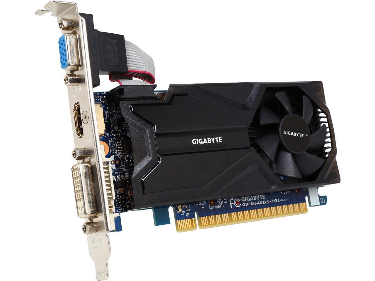 Refurbished Gigabyte Geforce Gt 640 Video Card Gv N640d5 1gl 1160