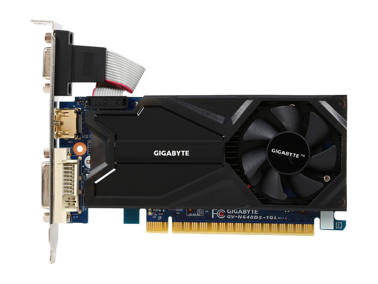 Refurbished: GIGABYTE GeForce GT 640 Video Card GV-N640D5-1GL - Newegg.com