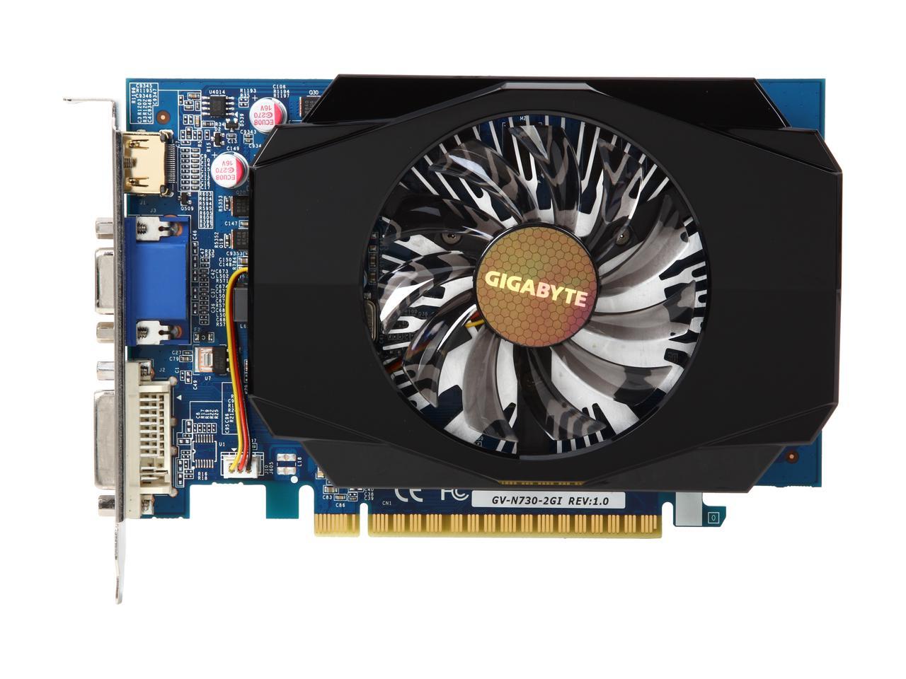 Установка gigabyte geforce gt 730