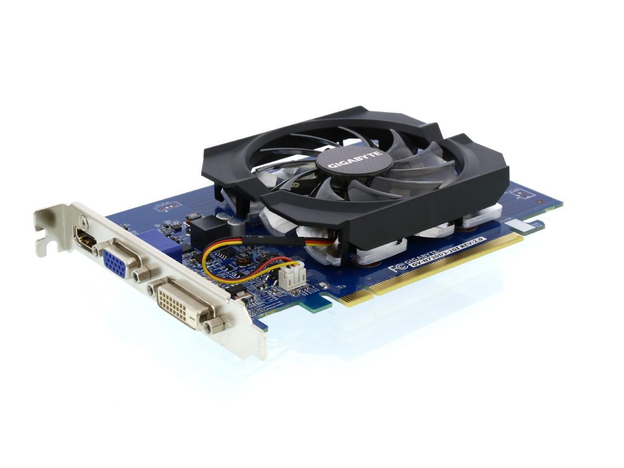 GIGABYTE Ultra Durable 2 Series GeForce GT 730 Video Cards GV-N730D3 ...