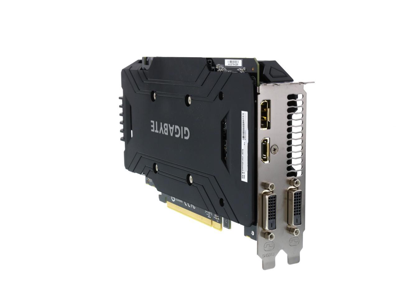 GIGABYTE GeForce GTX 1060 6GB GDDR5 PCI Express 3.0 x16 ATX Video Card  GV-N1060WF2OC-6GD